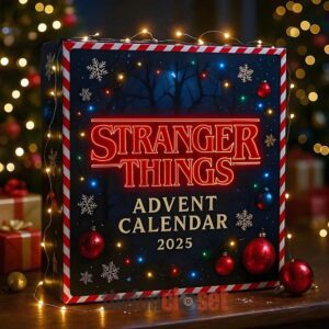 Stranger Things Advent Calendar Acrylic Hanging Decor Box 2025