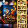 Street Fighter 38th Anniversary Advent Calendar Acrylic Hanging Decor Box 2025