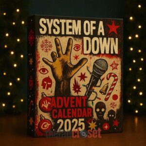 System of a Down Band Advent Calendar Acrylic Hanging Decor Box 2025