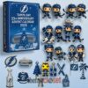 Tampa Bay Lightning 33rd Anniversary Advent Calendar Acrylic Hanging Decor Box 2025