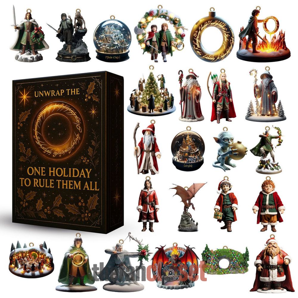 The Lord Of The Rings Unwrap The One Holiday To Rule Them All Advent Calendar