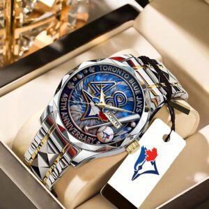 Toronto Blue Jays 48th Anniversary Alloy Luxury Quartz Watch  TRT1028