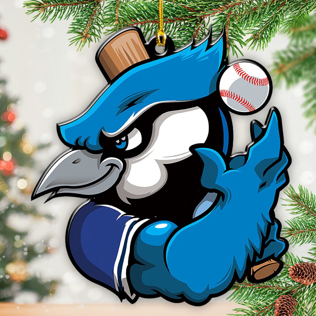 Toronto-Blue-Jays-Custom-Shape-2-sided-Acrylic-Ornament-TRT1023-1
