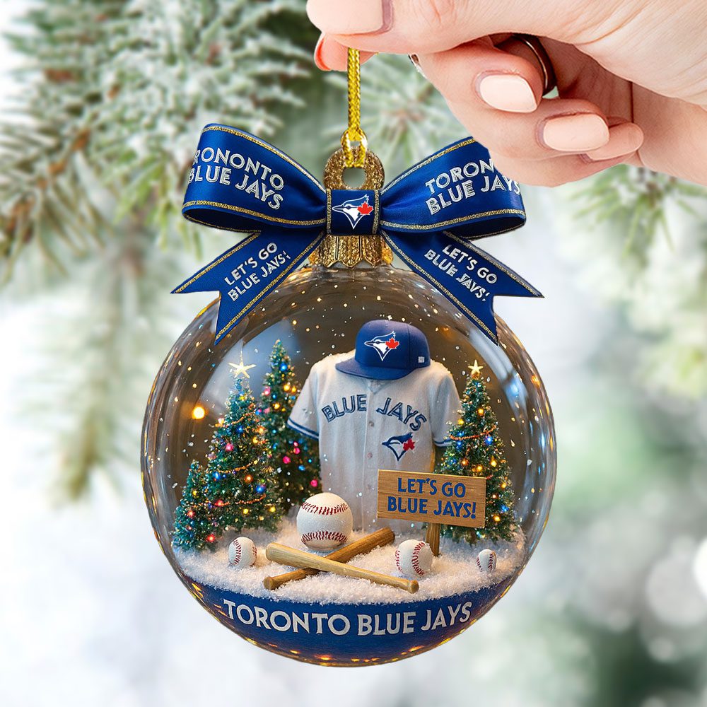 Toronto-Blue-Jays-Custom-Shape-2-sided-Acrylic-Ornament-TRT1033-2