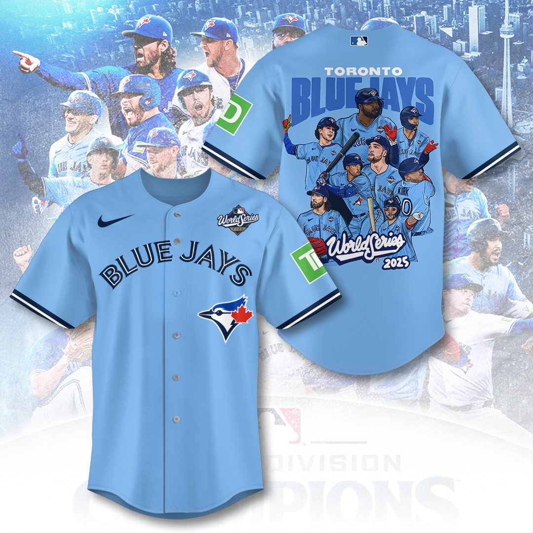 Toronto Blue Jays World Series 2025 Baseball Jersey TRT1038 Toronto Blue Jays World Series 2025 Baseball Jersey TRT1038