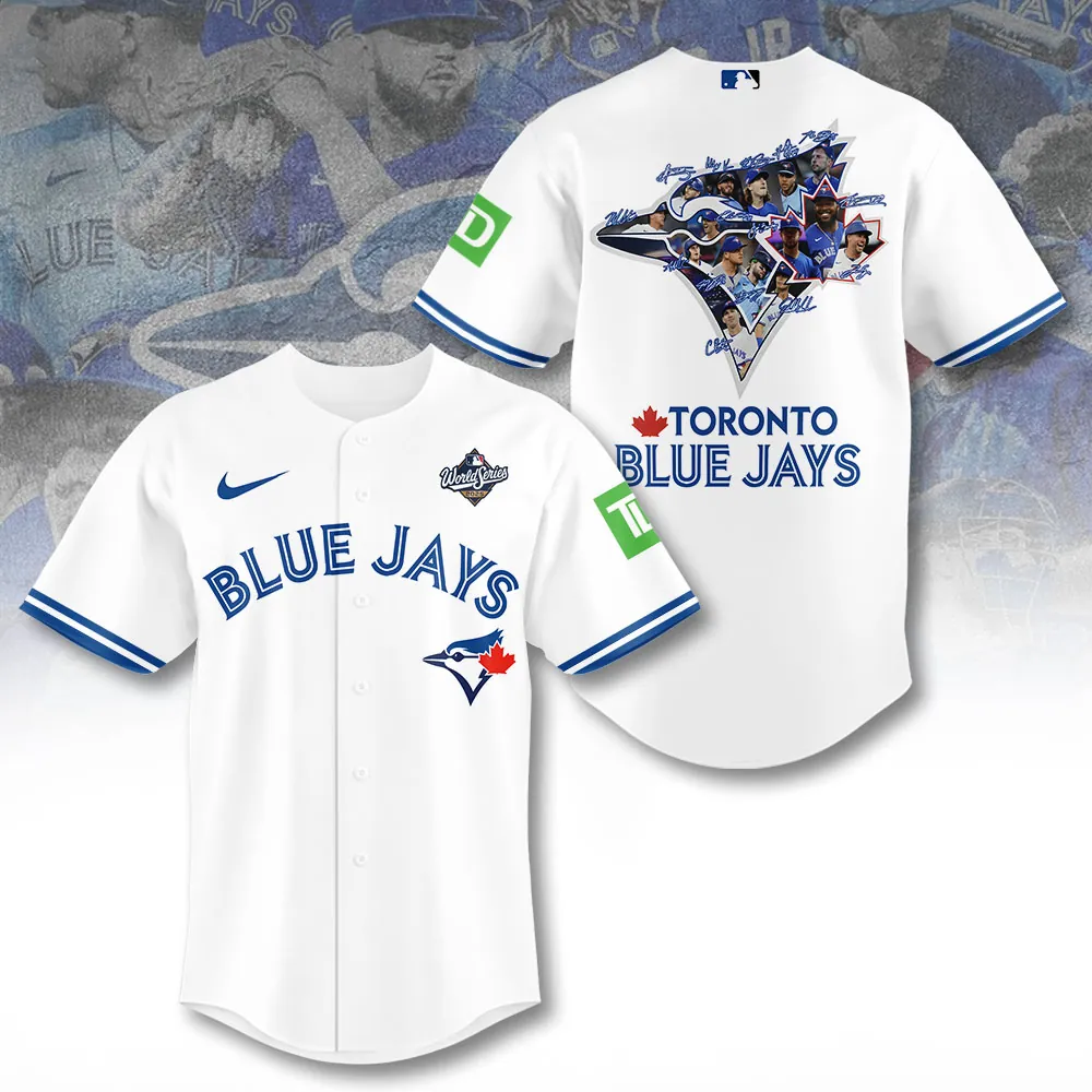 Toronto Blue Jays World Series 2025 Baseball Jersey  TRT1056