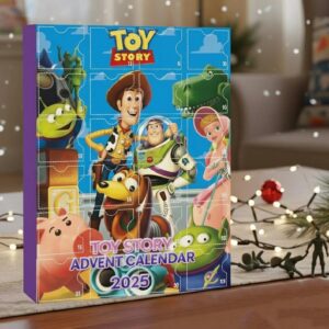 Toy Story Advent Calendar Acrylic Hanging Decor Box 2025 24 Days Xmas Countdown