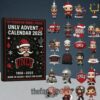 UNLV Rebels 57th Anniversary Advent Calendar Acrylic Hanging Decor Box