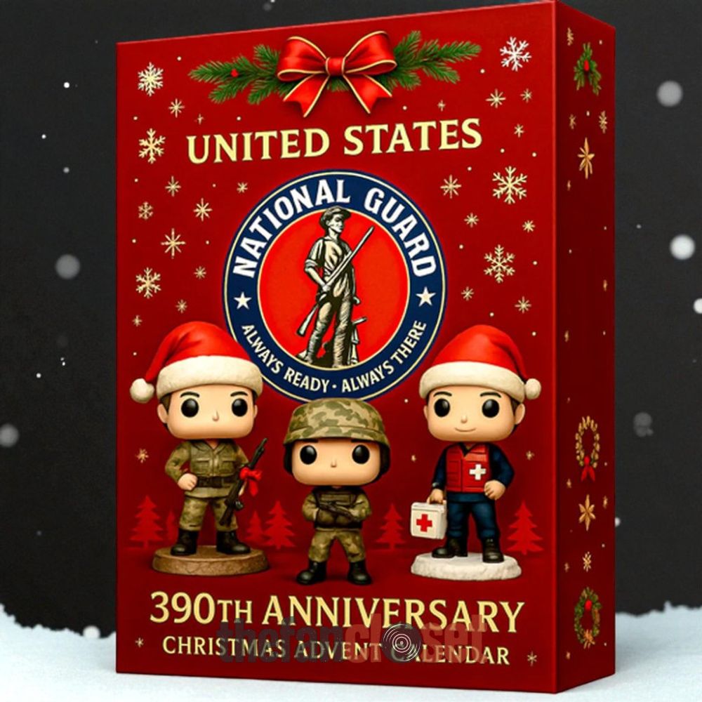 United States National Guard 390th Anniversary Christmas Advent Calendar