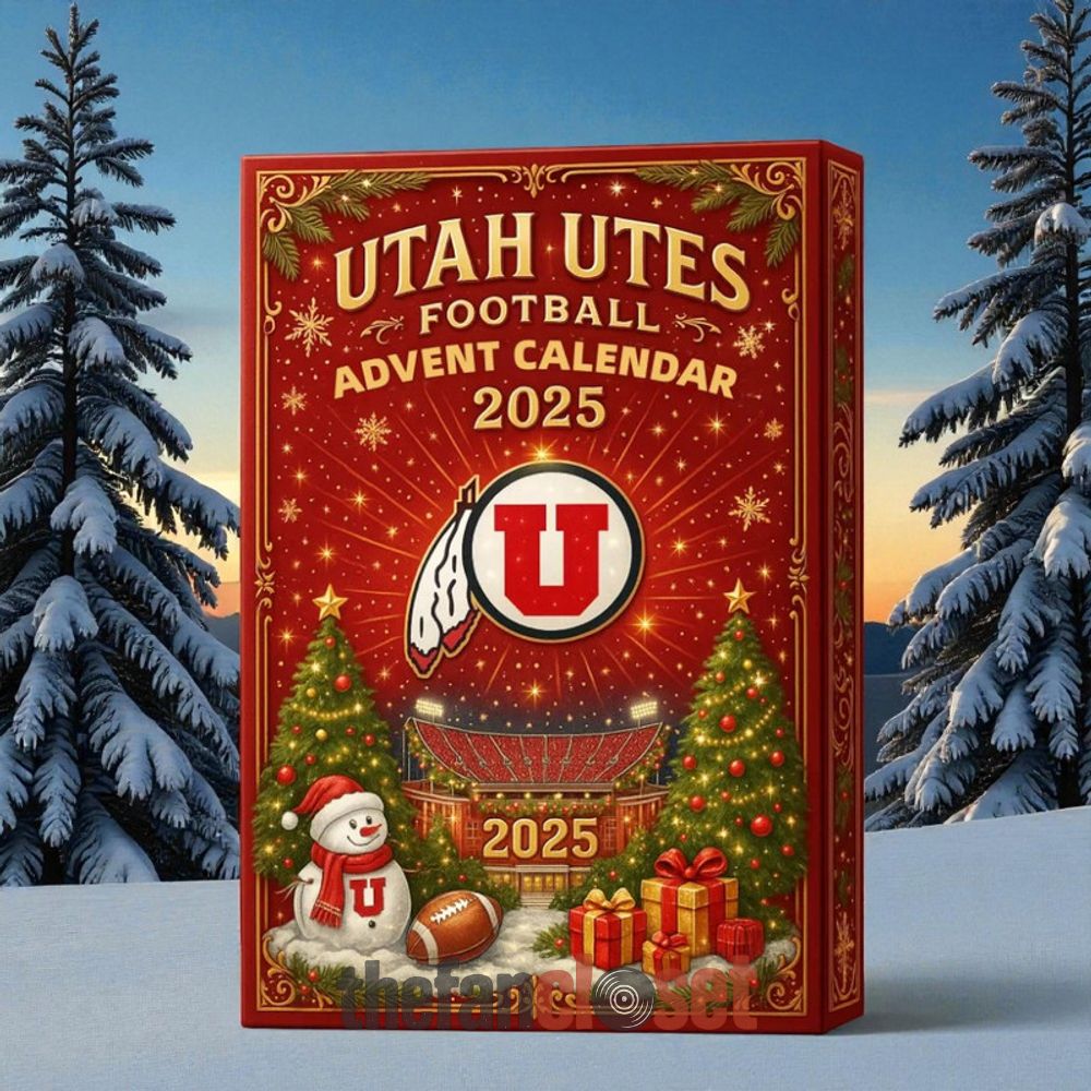Utah Utes Football Advent Calendar 2025