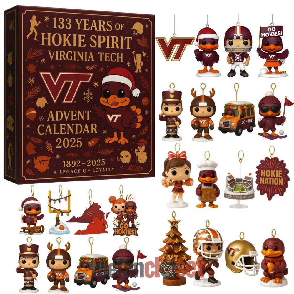 Virginia Tech Hokies 133rd Anniversary Advent Calendar 2025