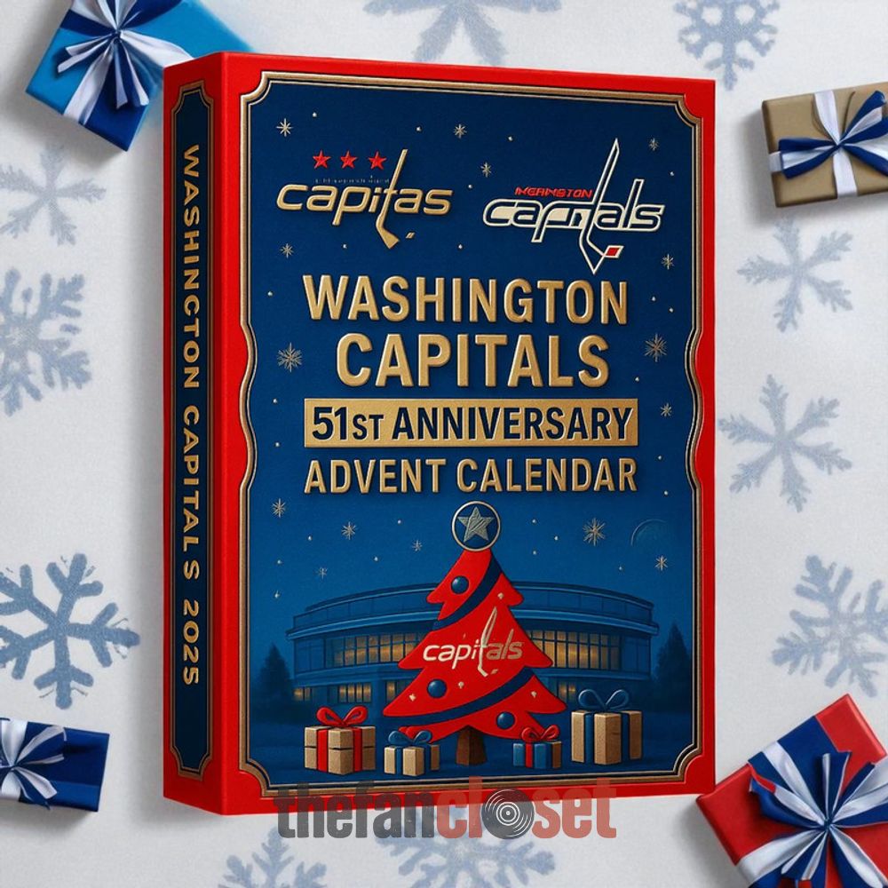 Washington Capitals 51st Anniversary Advent Calendar 2025