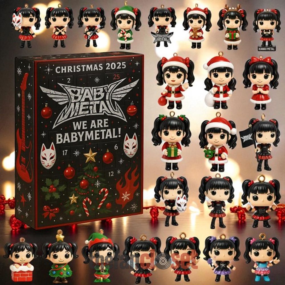 We Are Babymetal Christmas 2025 Advent Calendar We Are Babymetal Christmas 2025 Advent Calendar Acrylic Hanging Decor Box