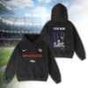Denver Broncos Bad Bunny Super Bowl LX 2026 2D Washed Hoodie