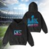 Jacksonville Jaguars Bad Bunny Super Bowl LX 2026 2D Washed Hoodie