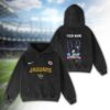 Jacksonville Jaguars Bad Bunny Super Bowl LX 2026 2D Washed Hoodie