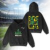 New England Patriots Bad Bunny Super Bowl LX 2026 2D Washed Hoodie