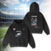 Philadelphia Eagles Bad Bunny Super Bowl LX 2026 2D Washed Hoodie
