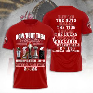 Indiana Hoosiers Football 2025 National Champions Unisex Performance T-Shirt CHAMP20387
