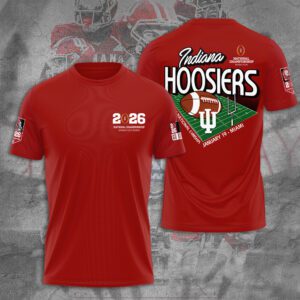 Indiana Hoosiers Football 2026 National Championship Unisex Performance T-Shirt CHAMP20397