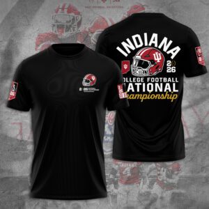 Indiana Hoosiers Football 2026 National Championship Unisex Performance T-Shirt CHAMP20400