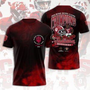 Indiana Hoosiers Football 2026 Rose Bowl Champions Unisex Performance T-Shirt CHAMP20428