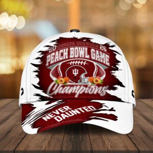 Indiana Hoosiers Football Peach Bowl Champions Classic Cap CHAMP20329