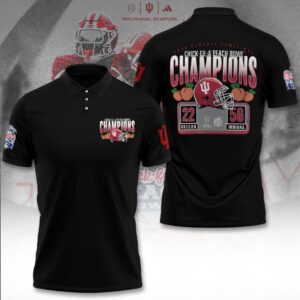Indiana Hoosiers Football Polo Shirt CHAMP20454