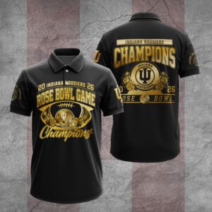Indiana Hoosiers Football Polo Shirt CHAMP20455