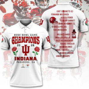 Indiana Hoosiers Football Polo Shirt CHAMP20460