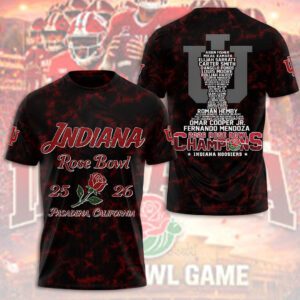 Indiana Hoosiers Football Unisex Performance T-Shirt CHAMP20416