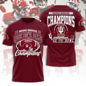Indiana Hoosiers Football Unisex Performance T-Shirt CHAMP20423