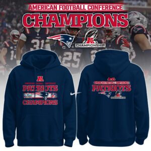 New England Patriots AFC Champions 2026/27 Hoodie SPBLX20276