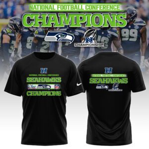 Seattle Seahawks NFC Champions 2026/27 Performance T-Shirt SPBLX20261