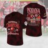 Indiana Hoosiers Football 2025 National Champions 3D Football Jersey