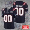 Personalized New England Patriots 2025 Super Bowl LX 3D Football Jersey