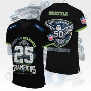 Seattle Seahawks 3D Football Jersey