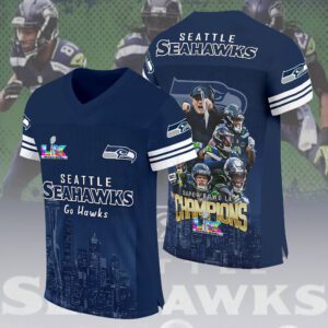 Seattle Seahawks 3D Football Jersey