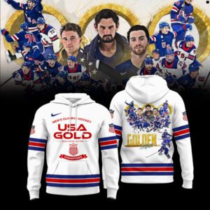 USA Men's Hockey 2026 Winter Olympics Gold Medal Limited Edition Shirt CHAMP20273