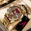 Alabama Crimson Tide Football 100th Anniversary 2026 Alloy Luxury Quartz Watch SPM1049
