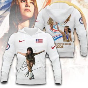 Alysa Liu Olympic Winter Games 2026 3D Hoodie SPM1259