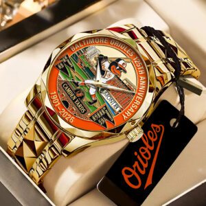 Baltimore Orioles 125th Anniversary 2026 Alloy Luxury Quartz Watch SPM1039