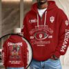 Indiana Hoosiers Football 2025 3D Unisex Waffle Hoodie UWH1023