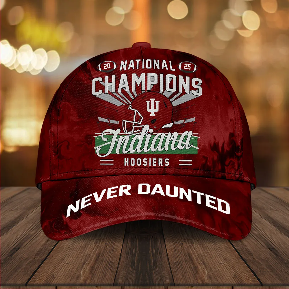 Indiana Hoosiers Football 2025 National Champions Classic Cap SPM1086