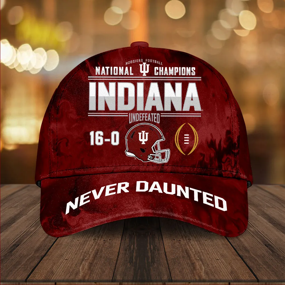 Indiana Hoosiers Football 2025 National Champions Classic Cap SPM1109