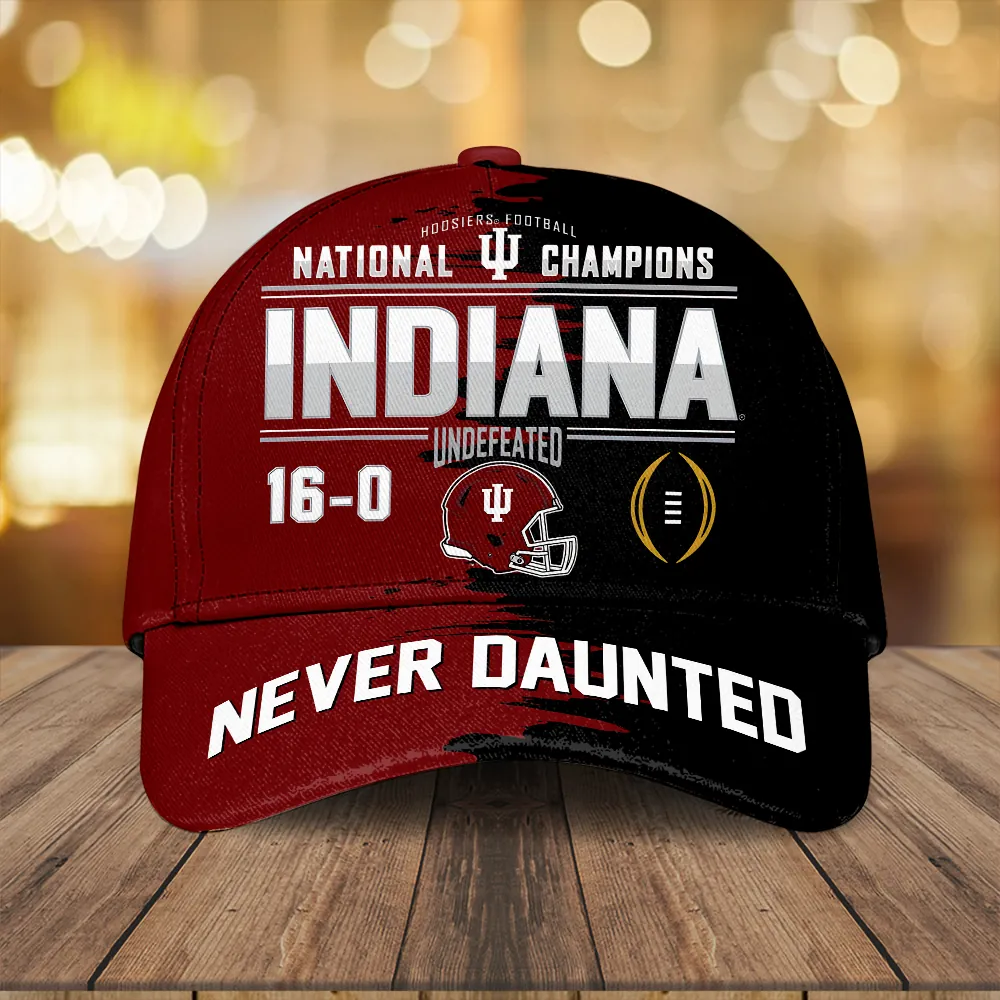 Indiana Hoosiers Football 2025 National Champions Classic Cap SPM1128
