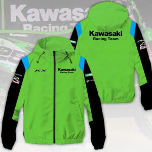 Kawasaki MXGP Team 2026 3D Windbreaker Outdoor Jacket SPM1112