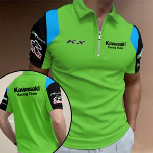 Kawasaki MXGP Team 2026 Zipper Polo Shirt SPM1130