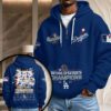 Los Angeles Dodgers 2025 World Series Champions 3D Unisex Waffle Hoodie UWH1034