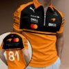 McLaren Formula One Team x Oscar Piastri 2026 Zipper Polo Shirt SPM1029